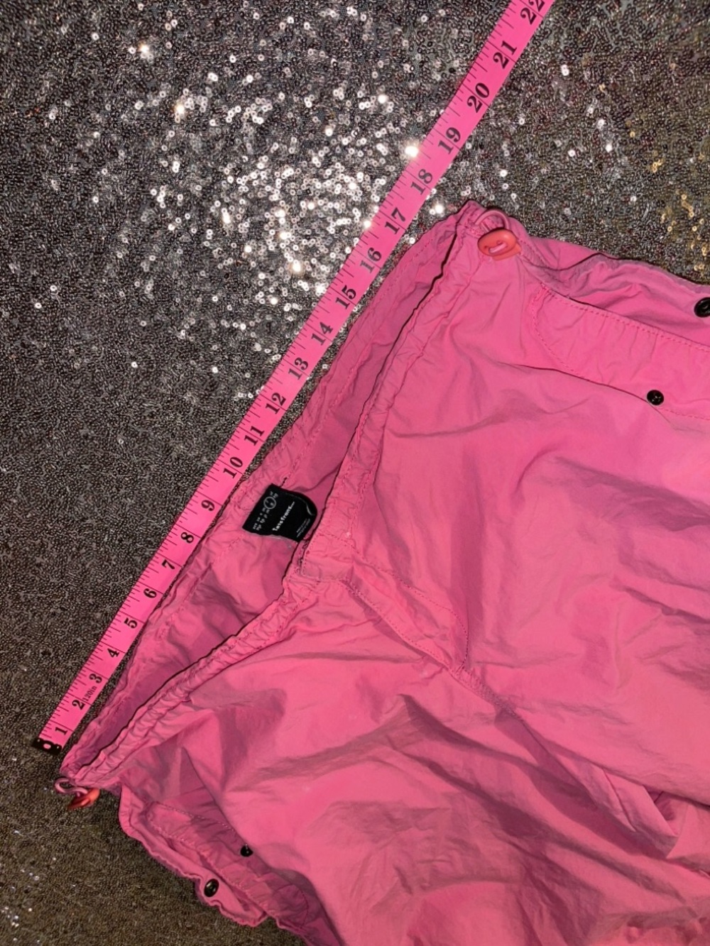 Bubblegum Pink Cargo-Style Jogger Pants - Picture 4 of 6
